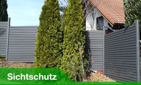Zu Sichtschutzzäunen, Gartenzäune