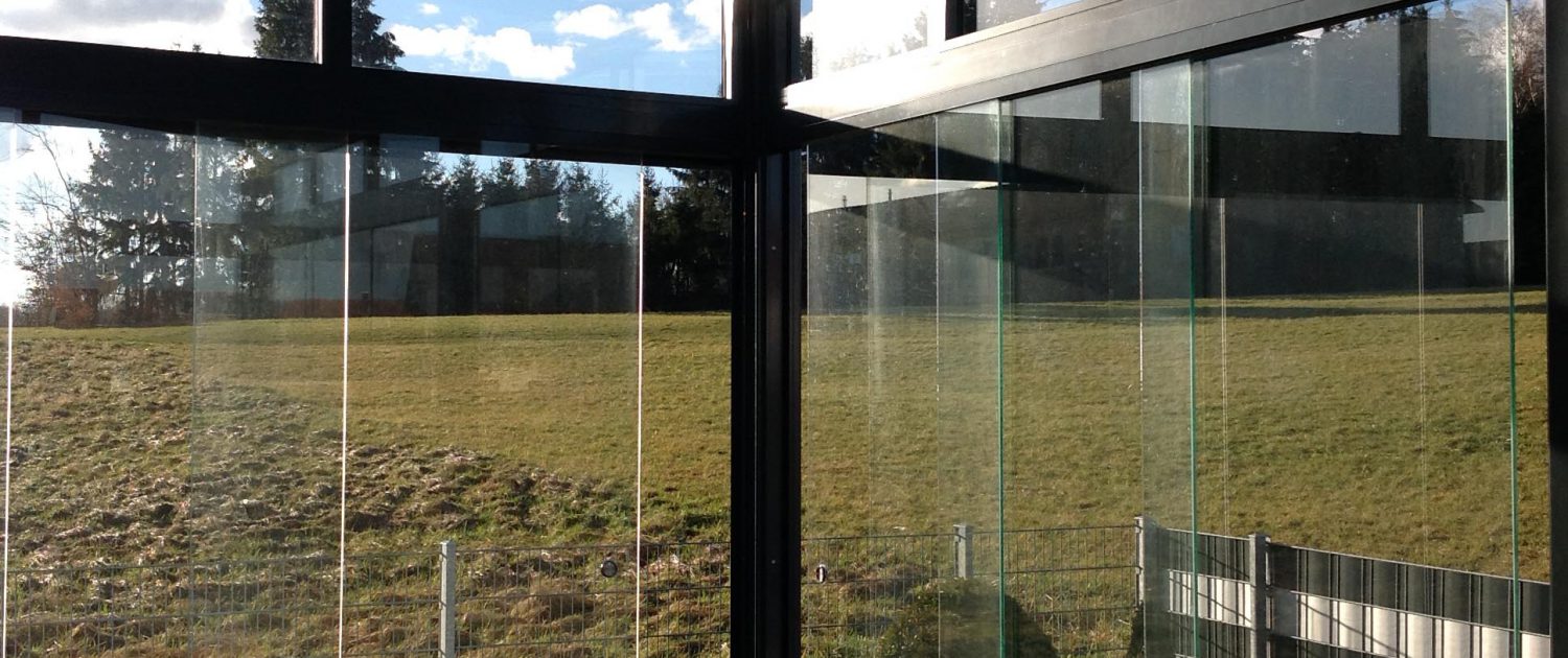 Wintergarten mit Vollglasselementen, RS Reich Reutlingen