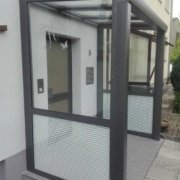 Vordach Haustuerueberdachung Windschutz Rs Reich 11