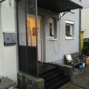 Vordach Haustuerueberdachung Windschutz Rs Reich 23