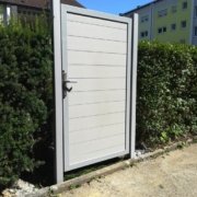 Wpc Torelement Grau Wpc Torelement Grau