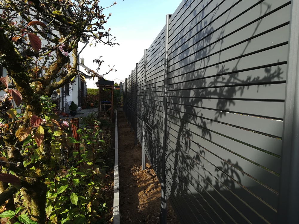 Aluminium Sichtschutzzaun Rhombus Anthrazit 02 Rs Reich Reutlingen Aluminium Sichtschutzzaun Rhombus Anthrazit 02 Rs Reich Reutlingen