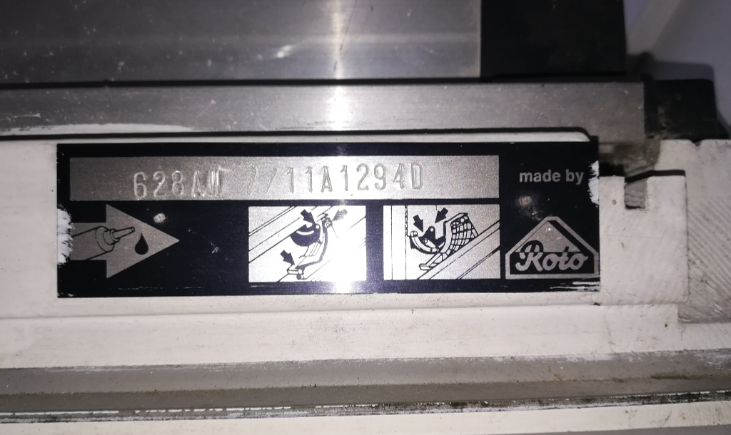 Dachfenster Typenschild 01 Dachfenster Typenschild 01