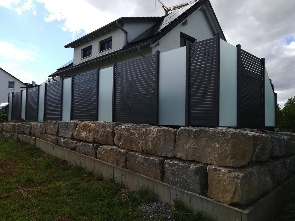 Aluminium Rhombus Anthrazit Milchglasdesign 02 Aluminium Rhombus Anthrazit Milchglasdesign 02