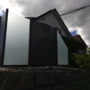 Aluminium Rhombus Anthrazit Milchglasdesign 03 Aluminium Rhombus Anthrazit Milchglasdesign 03