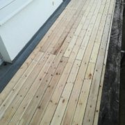 Echtholzboden Organowood Balkon