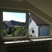 Kunststofffenster Weiss Asymetrisch Sonderanfertigung 01