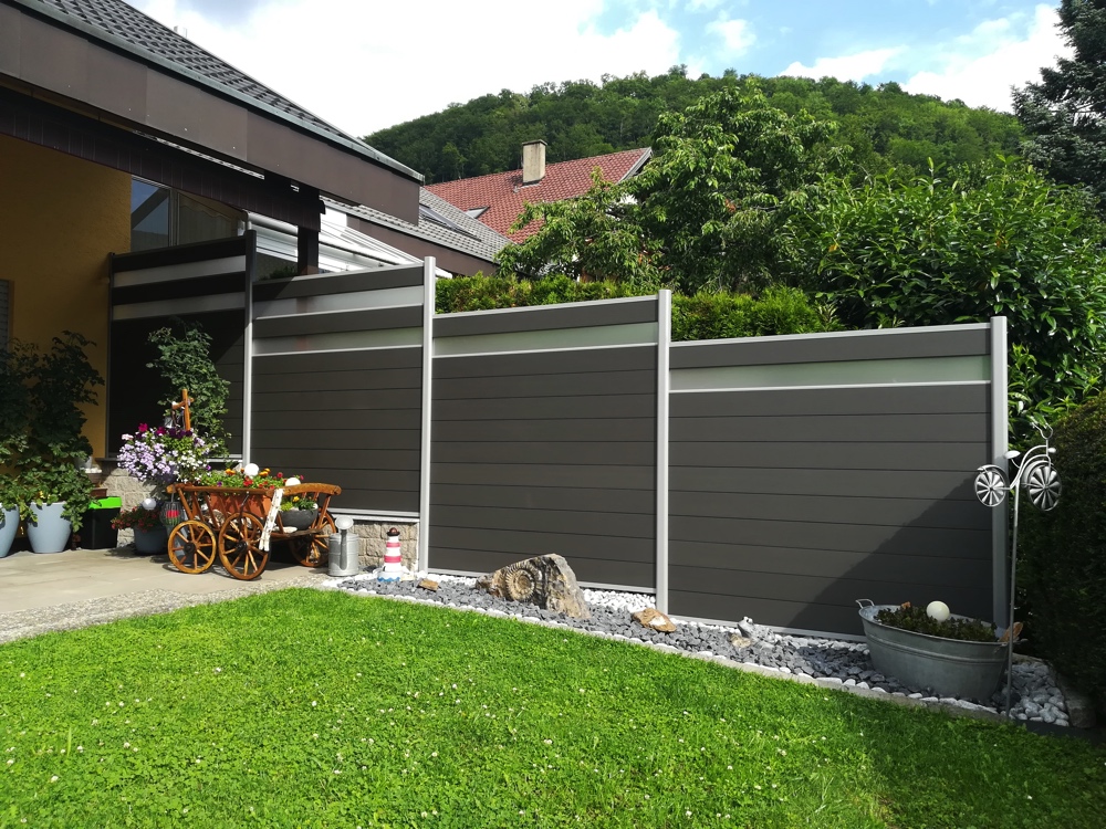 Sichtschutz Anthrazit Silber Milchglas Sichtschutz Anthrazit Silber Milchglas