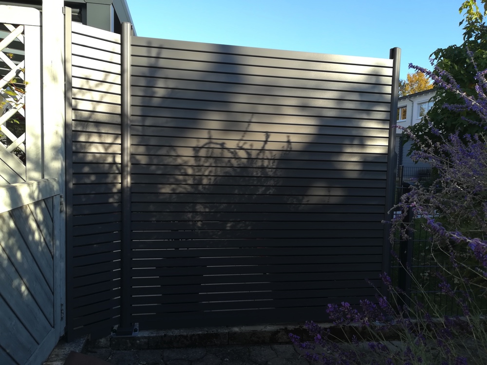 Rhombus Zaun Anthrazit 02 Rhombus Zaun Anthrazit 02