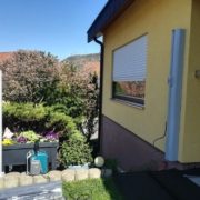 Seitenmarkise Grau Ausziehbar Sichtschutz 02