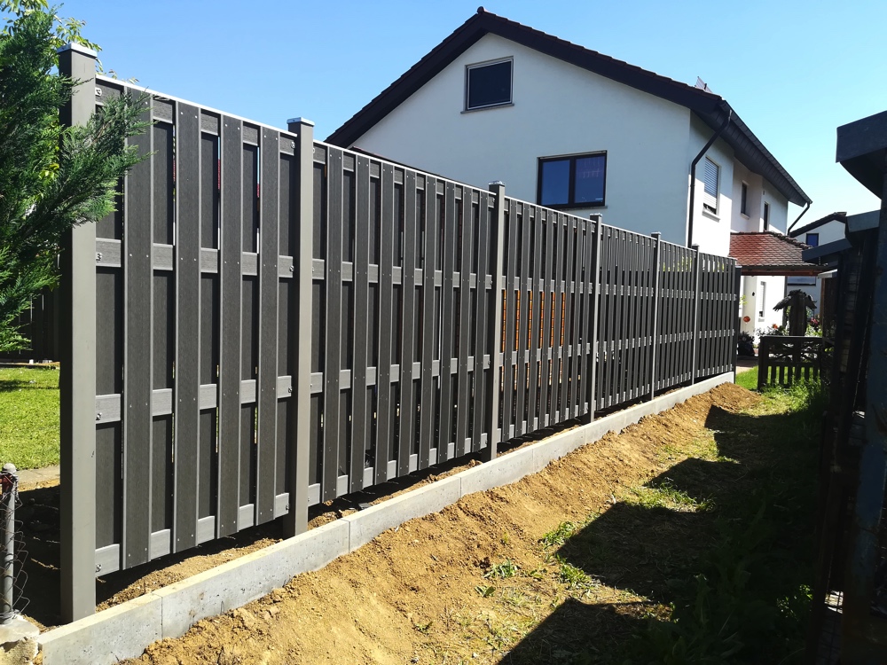 Wpc Sichtschutzzaun Grau Querriegel 01 Wpc Sichtschutzzaun Grau Querriegel 01