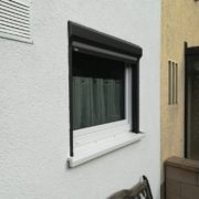 Kunststofffenster Vorbaurollladen Anthrazit 02