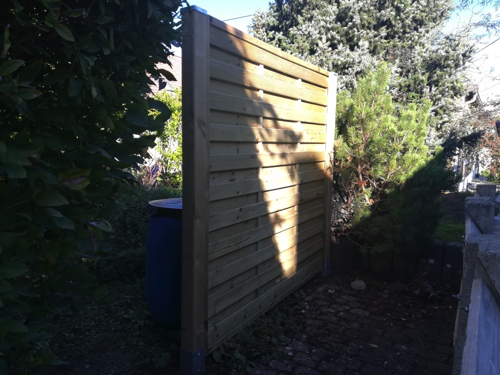 Lamellenzaun Fichte Holzzaun 01 Lamellenzaun Fichte Holzzaun 01